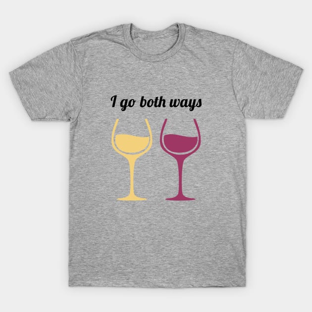 I Go Both Ways T-Shirt by Venus Complete